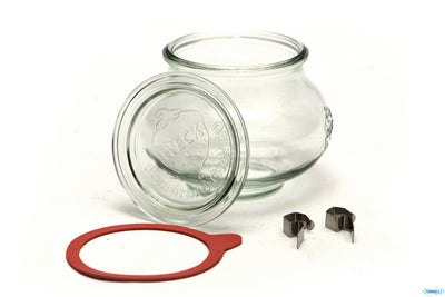 Weck R Deco - Vasetto Ml560 Con Coperchio 80Mm 901