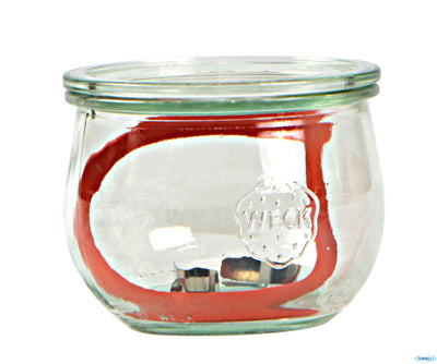 Weck R Tulip - Vasetto Tulip Ml.580 Con Coperchio Mm100 744 20098