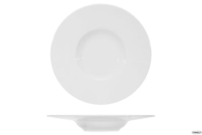 Wersal White Piatto Pasta Bowl Porcellana Cm.27 Interno Cm 13,5 2249