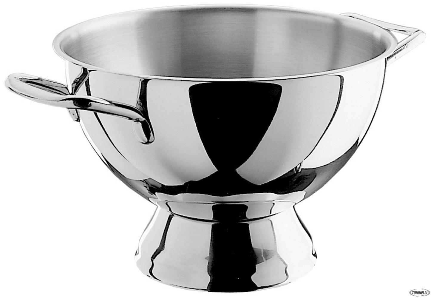 Zuppiera Inox Con Maniglie Cm 28