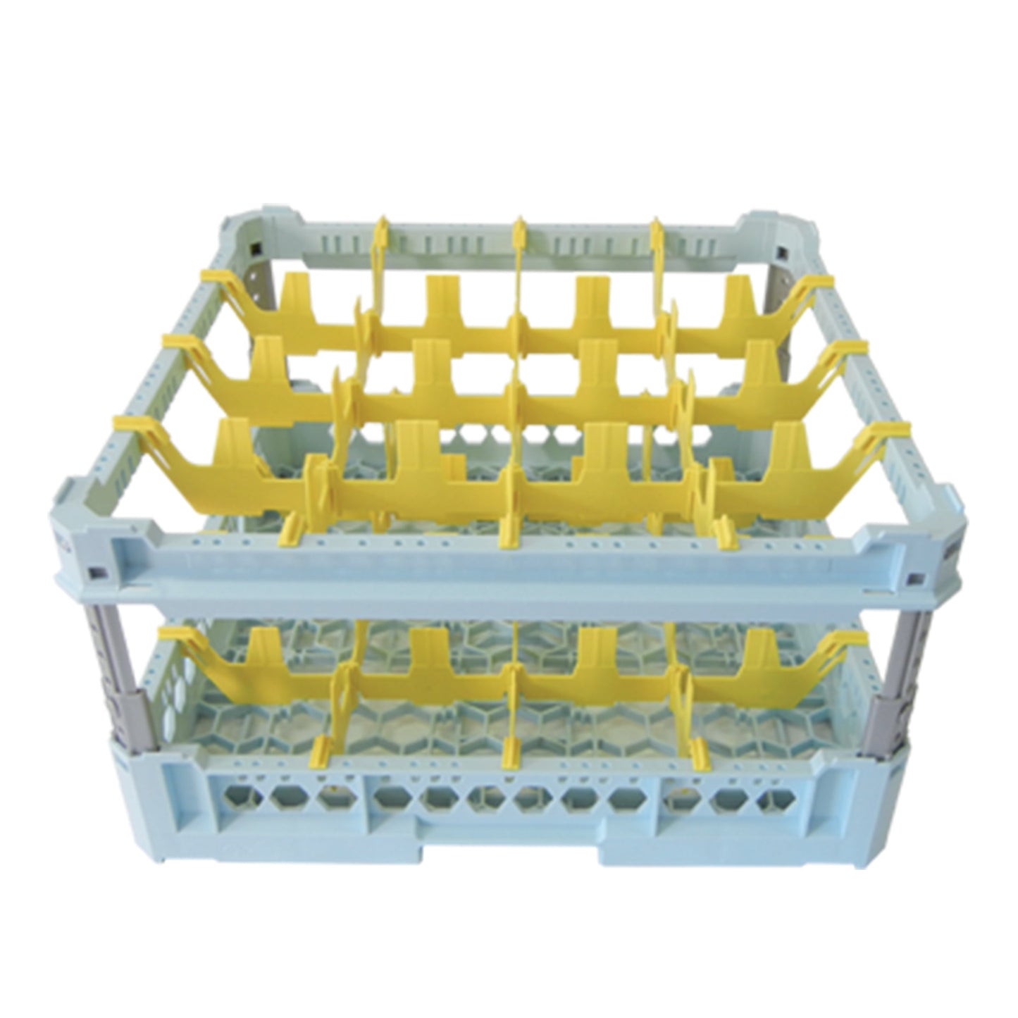 Cesta X Bicchieri 16 Scomp.Gial.Kit3 4X4