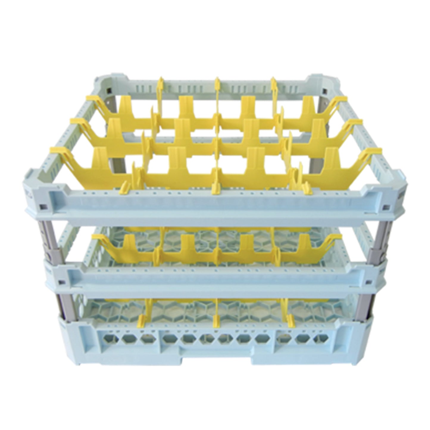 Cesta X Bicchieri 16 Scomp.Gial.Kit4 4X4