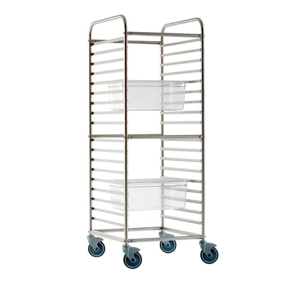Carrello P/Tegli 1/1-2/1 73X62H171 Gn18R
