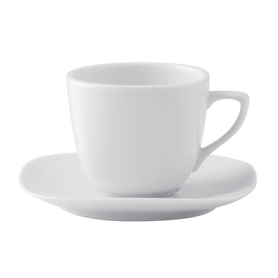 Piattino per Tazza The/Colazione Mimoza Bianco - Confezione da 12 Pz.