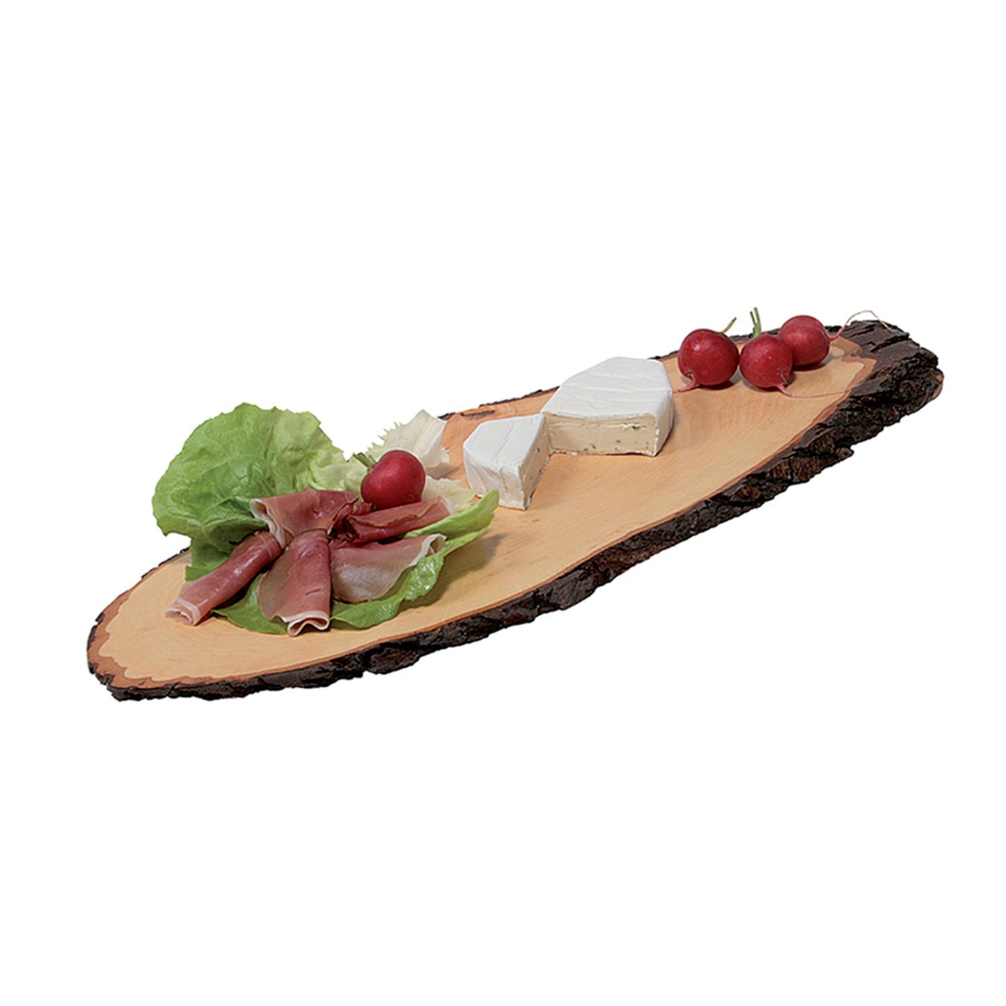 Tagliere Legno Ontano 50-59X20H1,8 -5-