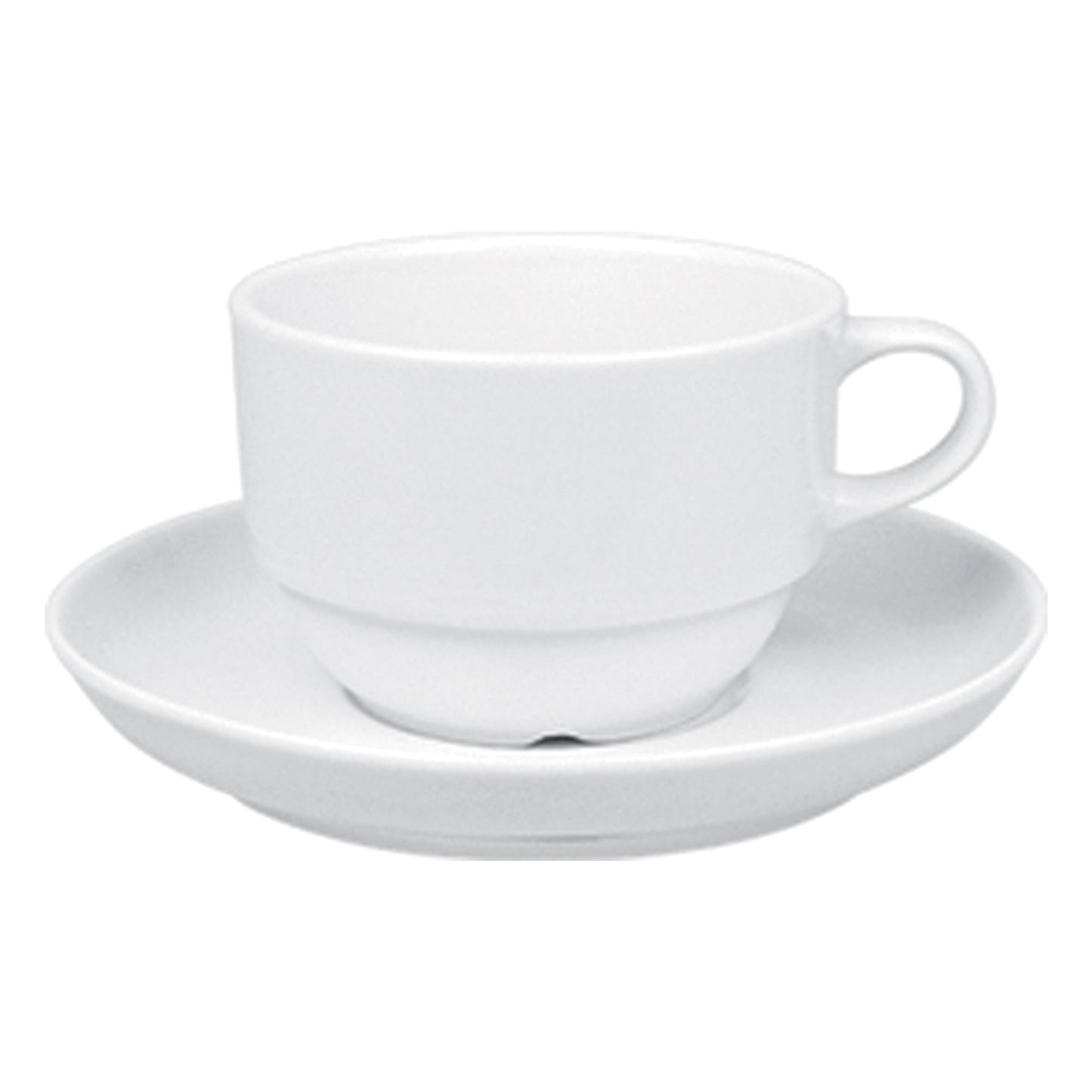 Piattino per Tazza The Delta Bianco - Confezione da 12 Pz.