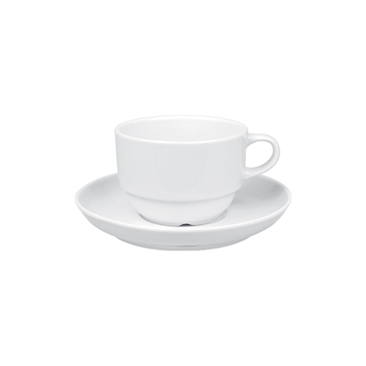 Tazza Caffè Impilabile Delta Bianco Cl.9 - Confezione da 12 Pz.