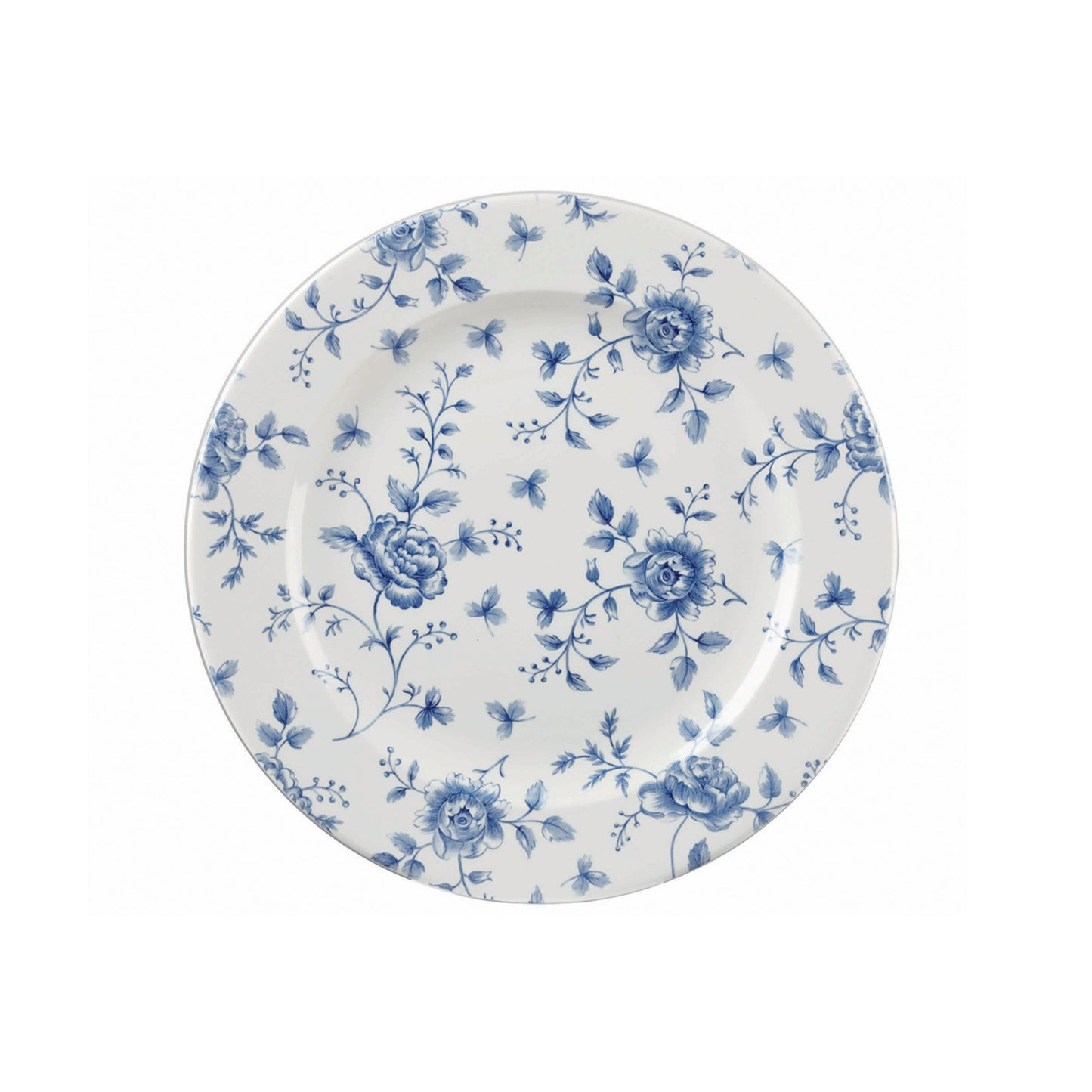 Piatto Frutta Prague Rose Chintz Blu Ø Cm.21 - Confezione da 6 Pz.