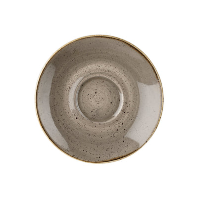 Piattino per Tazza The Grigio Puntinato Ø Cm.15,6 - Confezione da 12 Pz.