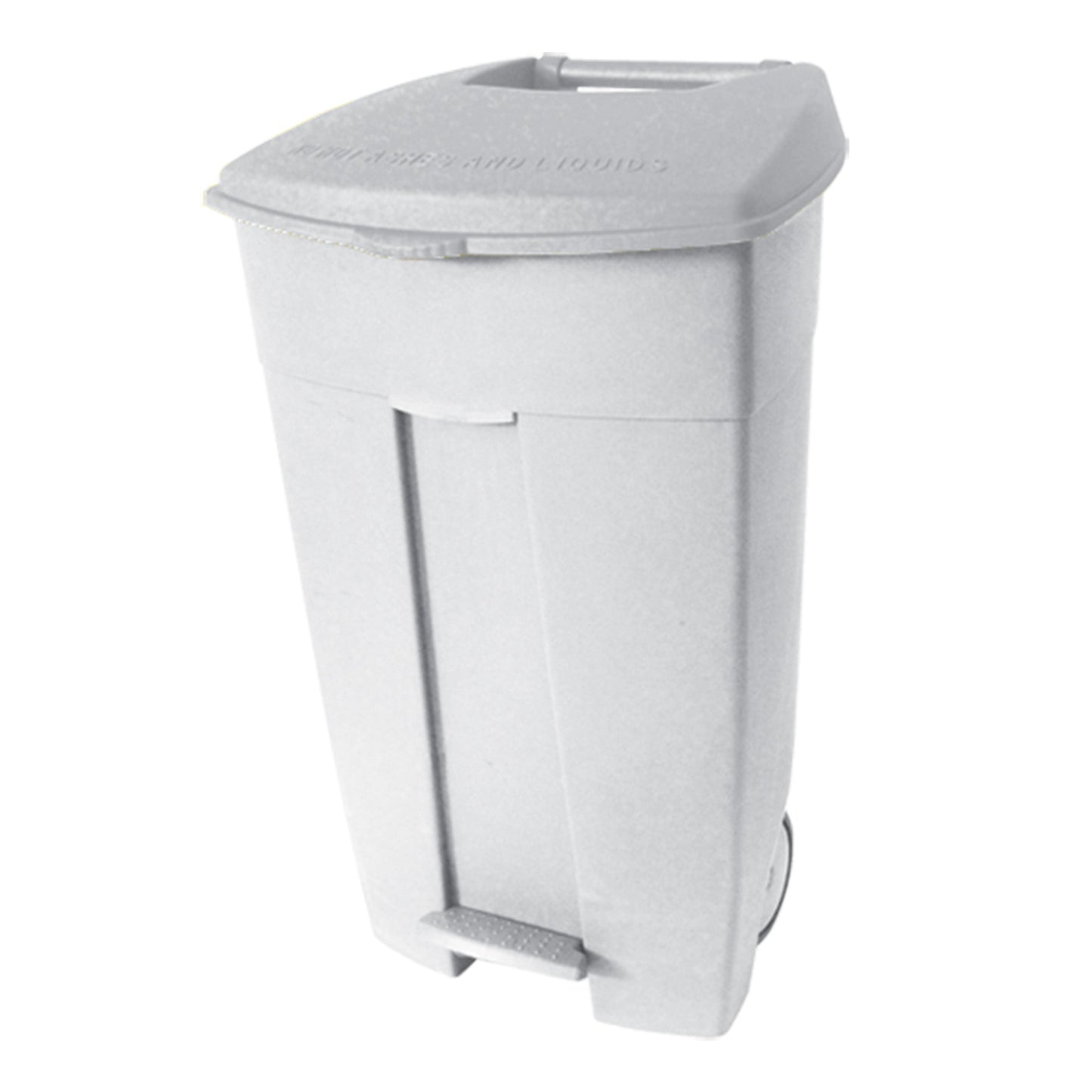 Bidone Politene C/P.+Ru.120 B/Bia.102034