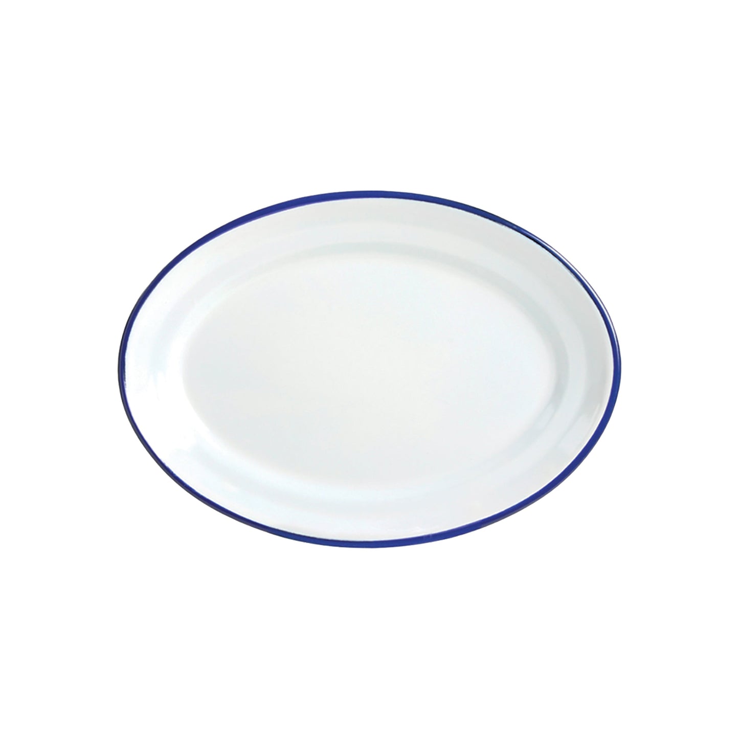 Smalto Vass.Ovale Acciaio Cm.35 012271