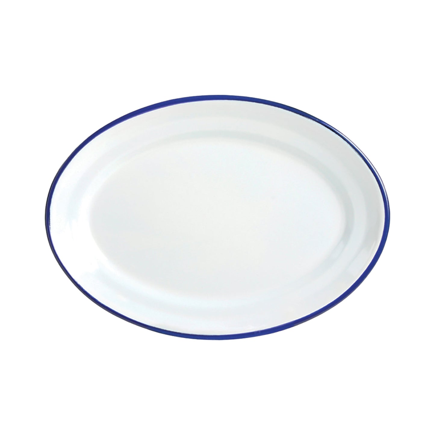 Smalto Vass.Ovale Acciaio Cm.40 012272