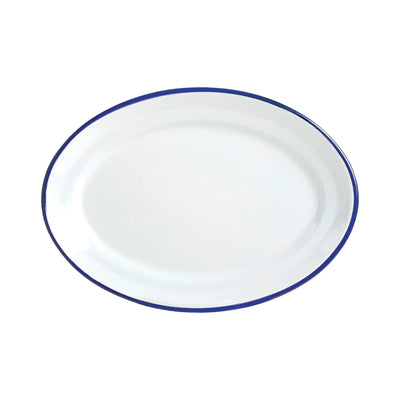 Smalto Vass.Ovale Acciaio Cm.40 012272