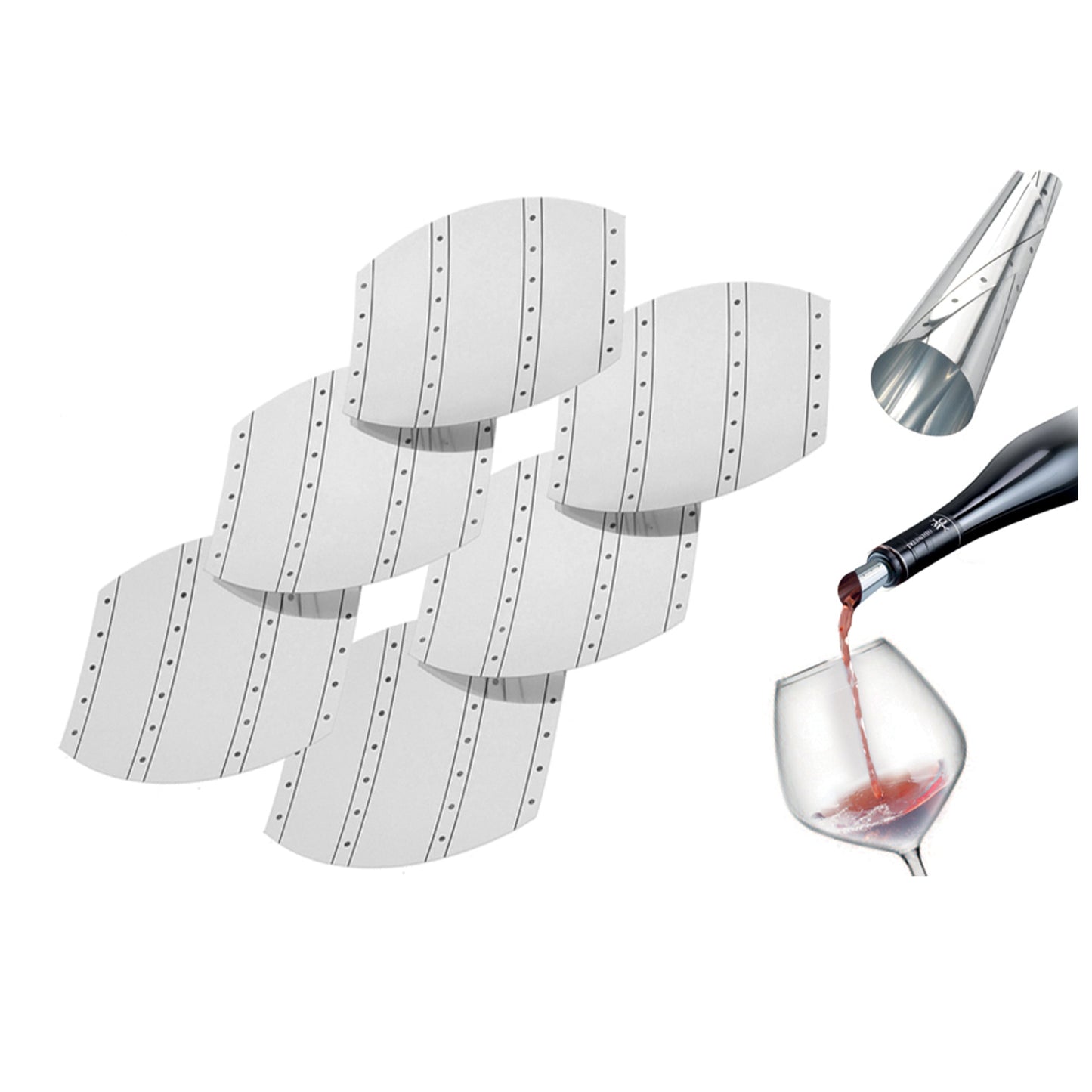 Versatore Conf.6 Pz Wine Stopper