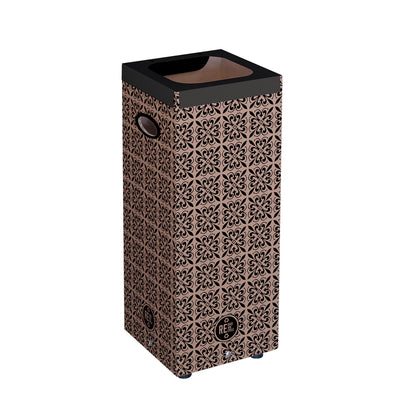 Cestino 60 Lt.Cartone C/Cover Met.+++