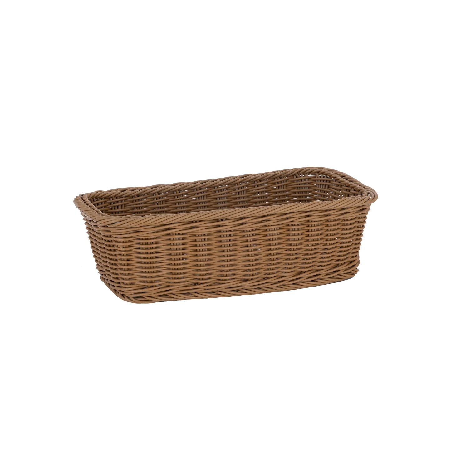 Cesta Pp Rattan Marrone Gn1/3 H10 C04072