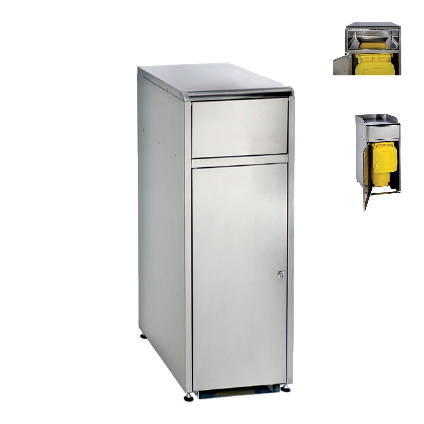 Contenitore Inox Satinato 110Lt 789005