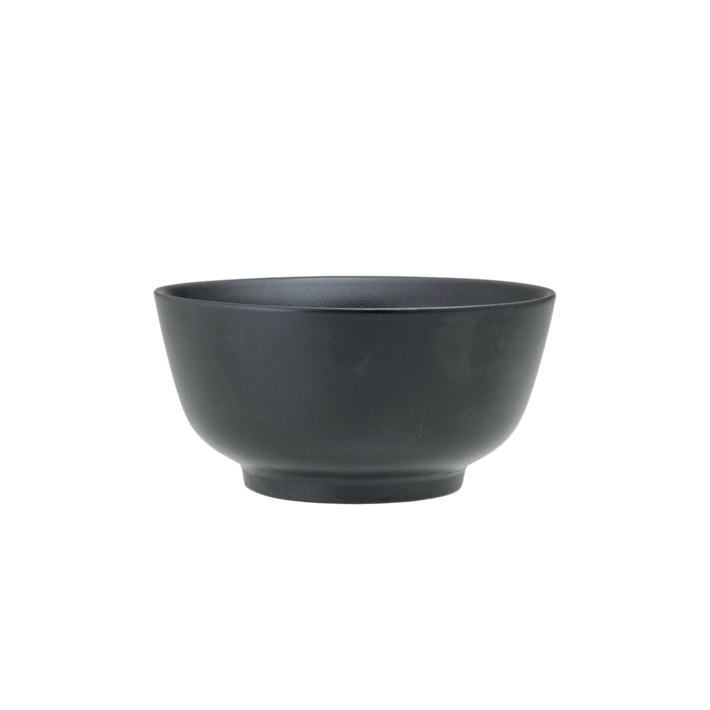 Coppetta Riso Jap Stoneware Nero Opaco Ø Cm.14,3 H.7 - Confezione da 6 Pz.