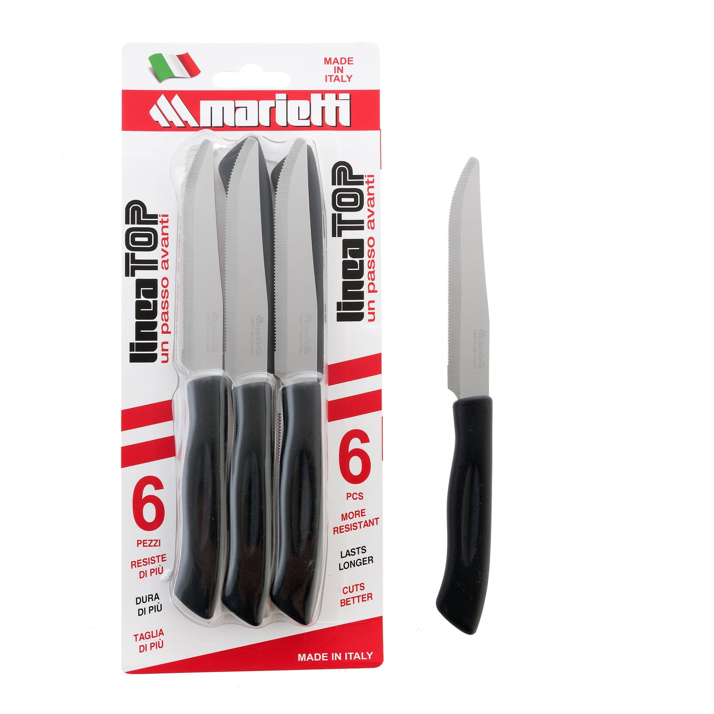Marietti Top Conf.6 Pz Coltello Bistecca 154692
