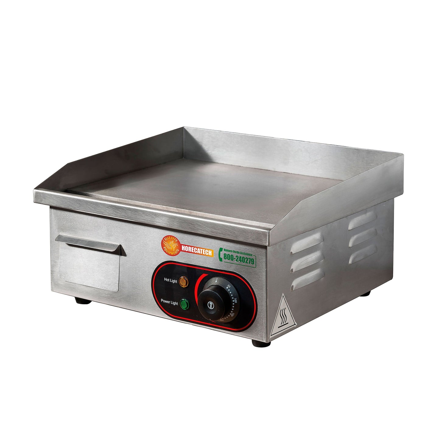 Piastra Grill Liscia Cm40X35 H21 W2000