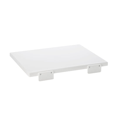 Tagliere Hdpe Bianco C/Batt.Cm40X30 H2