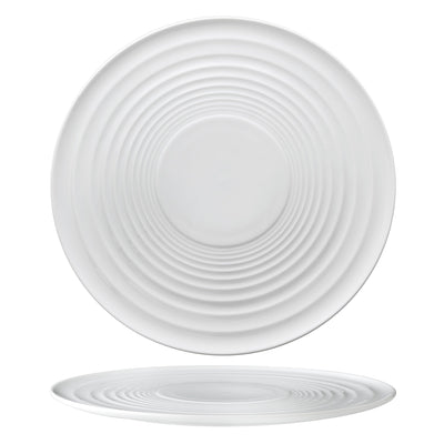 Piatto Presentazione Fluctus Glazed Lucido Chefs Collection Ø Cm.31 Smaltato - Confezione da 6 Pz.