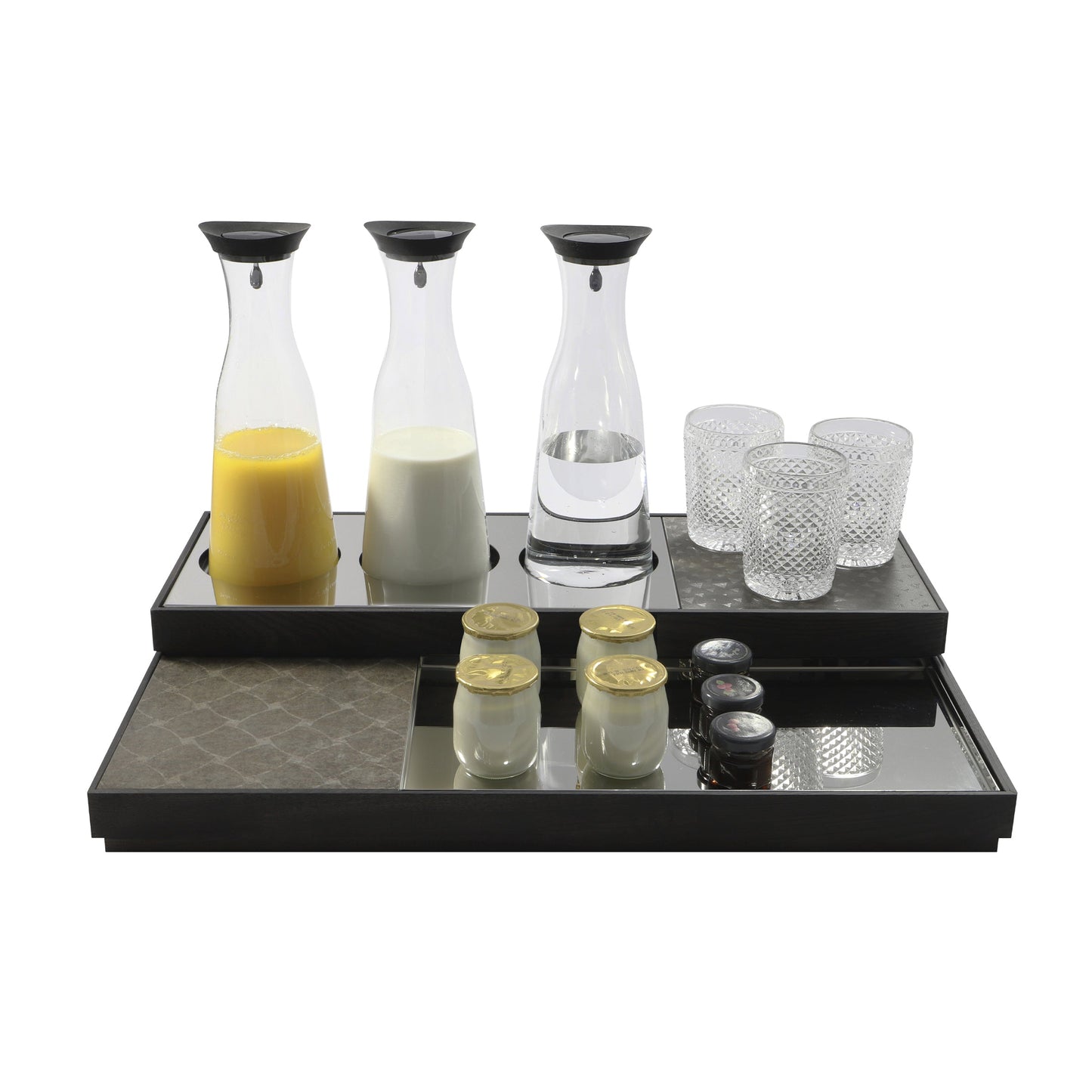 Domino Nero Set Refrigerato 60X40