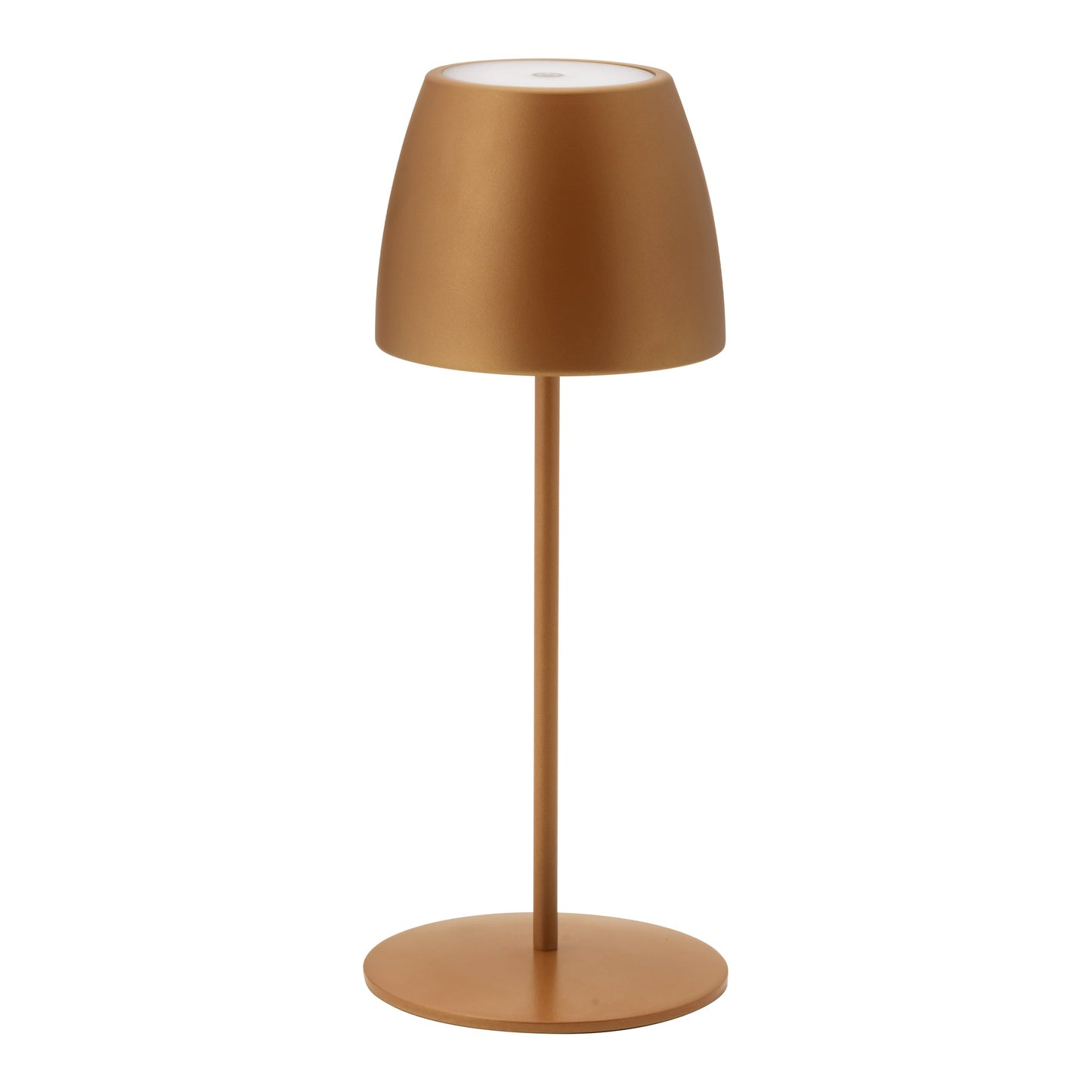 Sally Lampada Led Arancio Metallizzato Cm.12 H.30