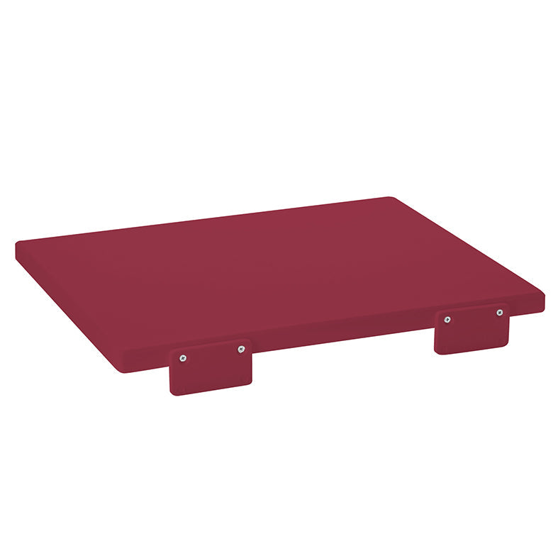 Tagliere Hdpe Rosso C/Batt.60X40H2