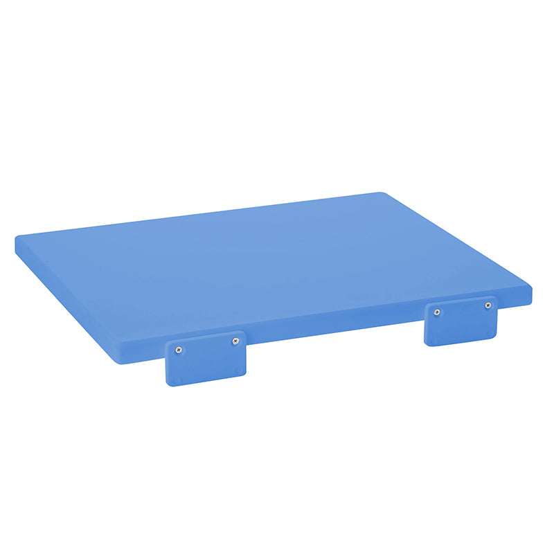 Tagliere Hdpe Blu C/Batt.60X40H2