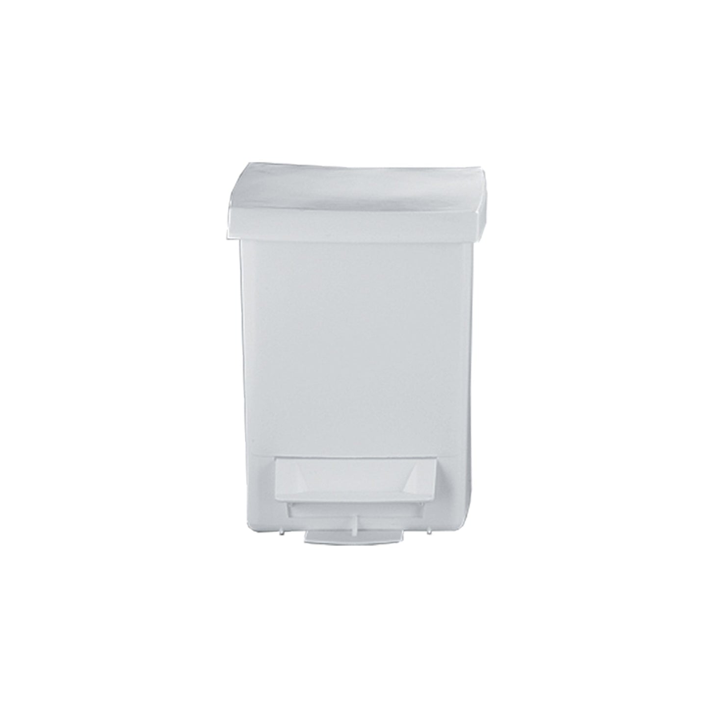 Bidone Bagno Pedale Lt6 Bianco 4190/M