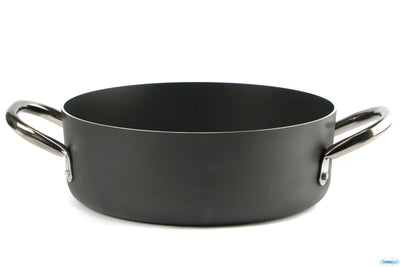 2100-Antiaderente Casseruola Bassa 2 Manici Cm.36 2116.36