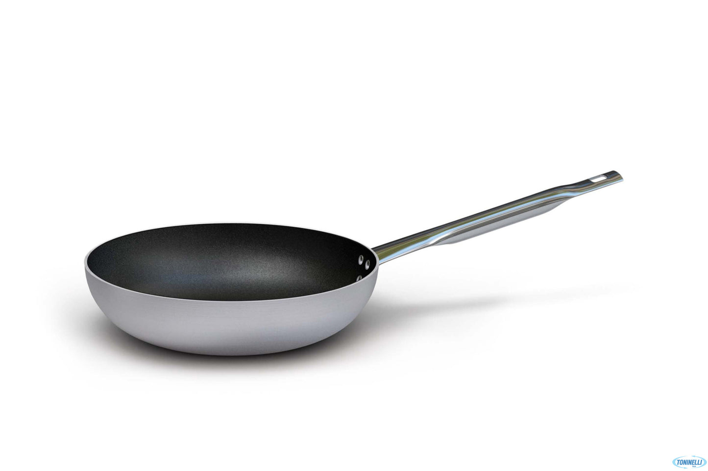 Linea 6700 - Padella Svasata Alta 1 Manico Per Induzione Cm.32 6702.32