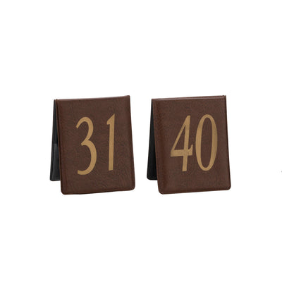 Segnaposto Numero Texas 31-40 60Tx10-Cu