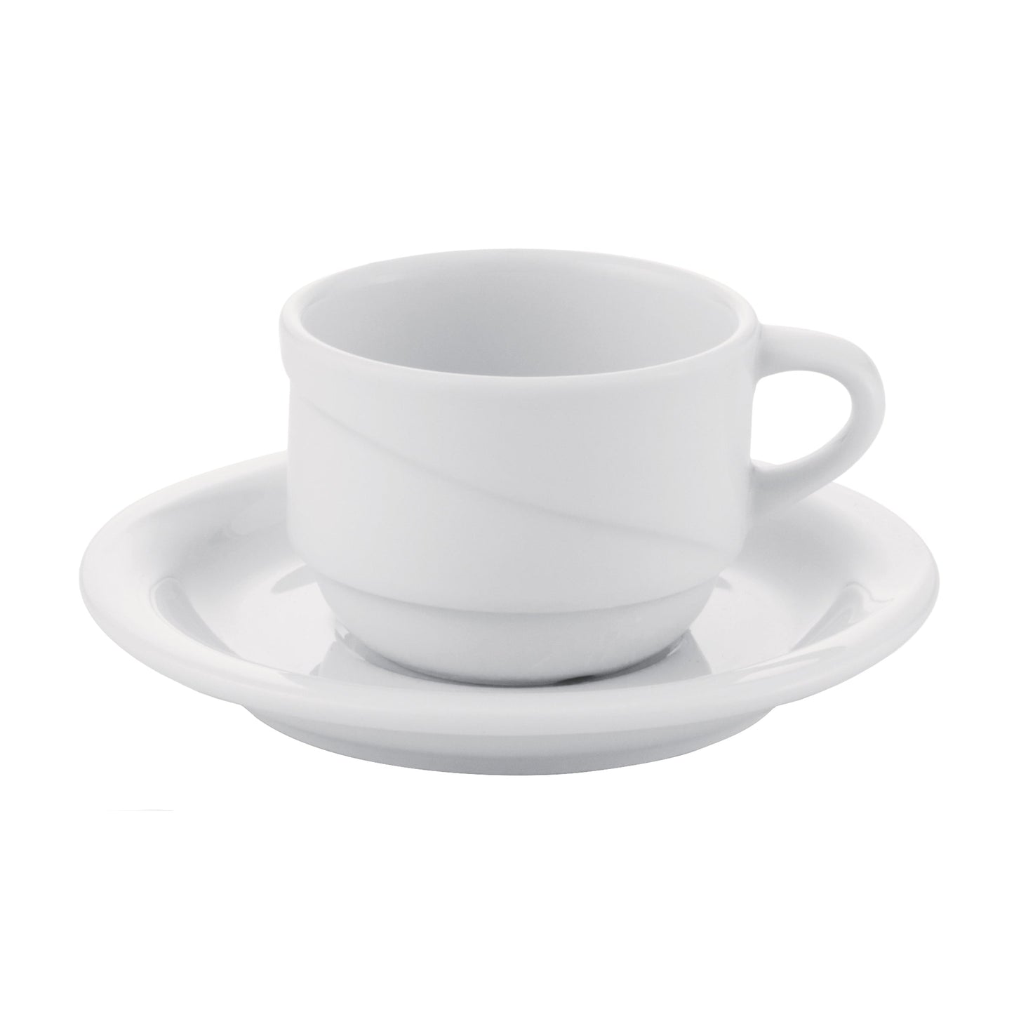 Tazza The/Colazione Impilabile X-Tanbul Bianco Cl.23 - Confezione da 12 Pz.