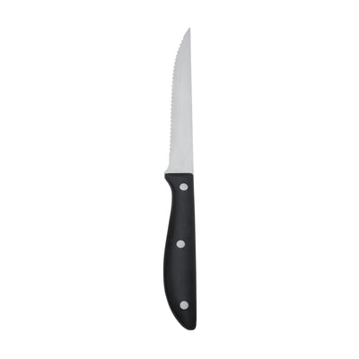 Coltello Bistecca M/Nero Erg.-6- Cbfbi