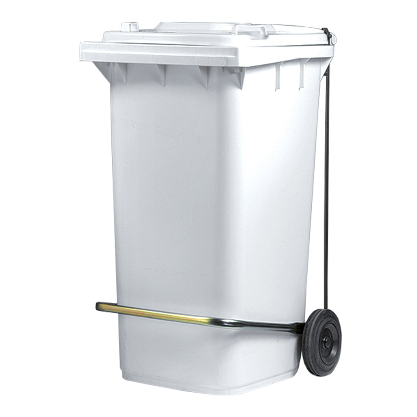 Bidone Politene C/Ped+Ruote 240Lt +++ *