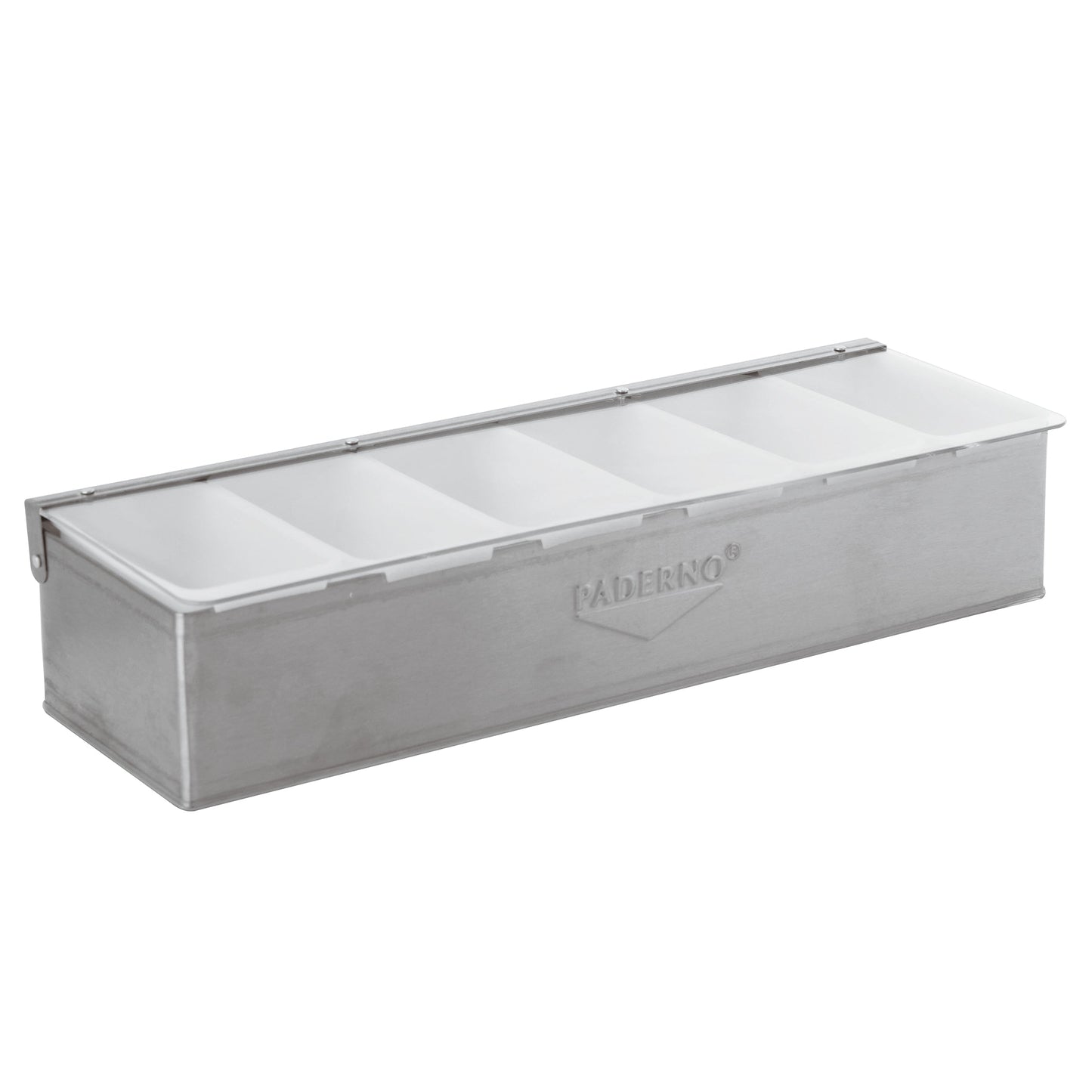 Paderno Cont.6 Scomp.Inox C/C 47X16 H10