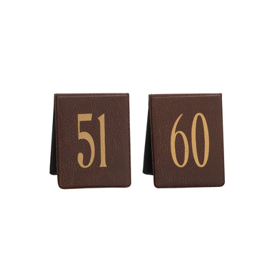 Segnaposto Numero Texas 51-60 60Tx10-Cu