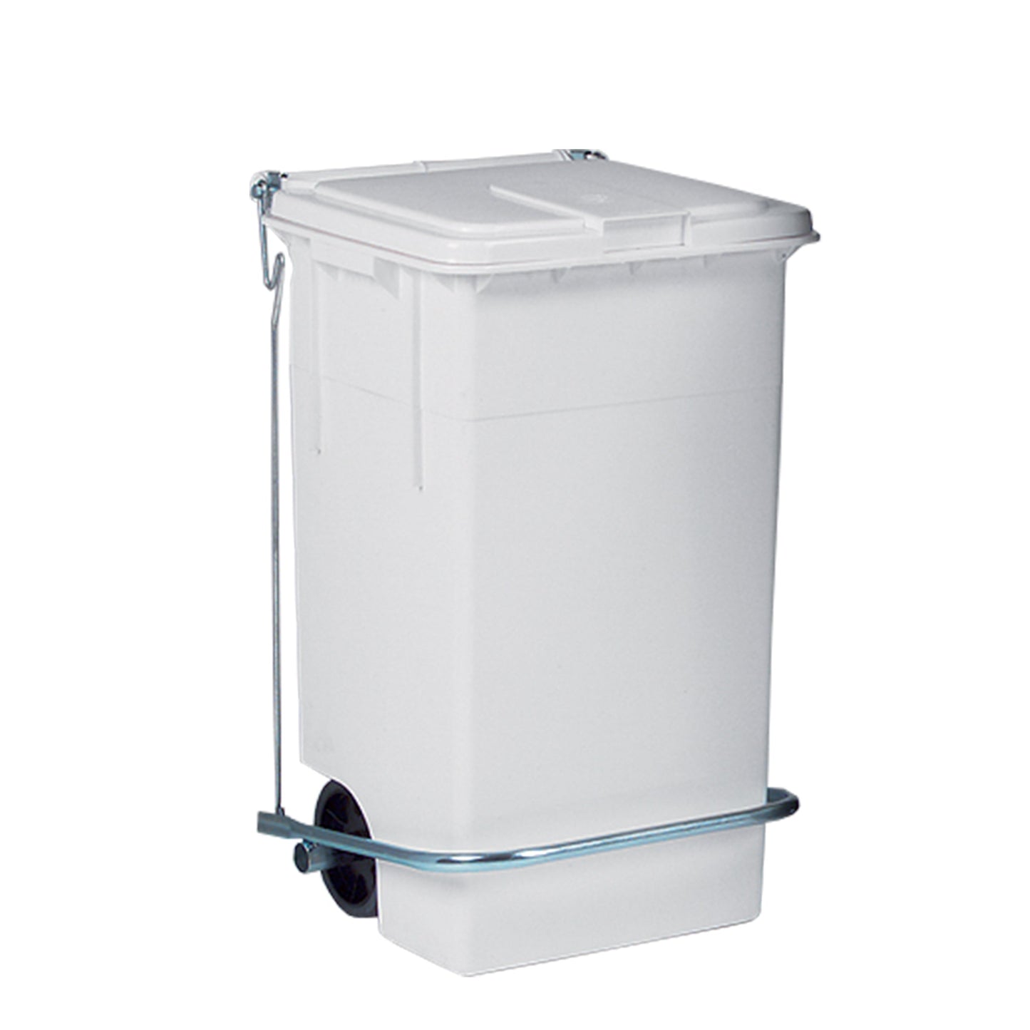 Bidone Politene C/P+Ruot.100 B.Co