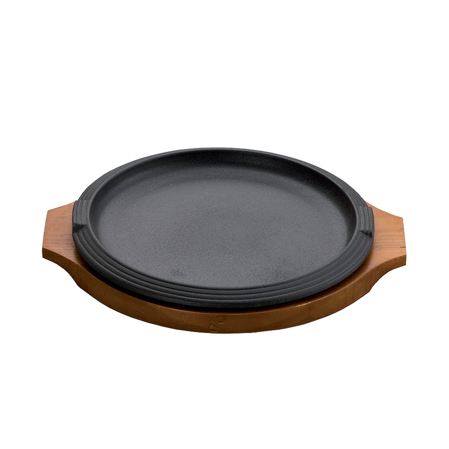 Ghisa Piatto C/Vas.Legno 25
