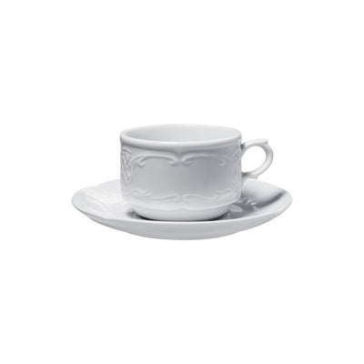 Piattino per Tazza Caffè Flora - Confezione da 12 Pz.