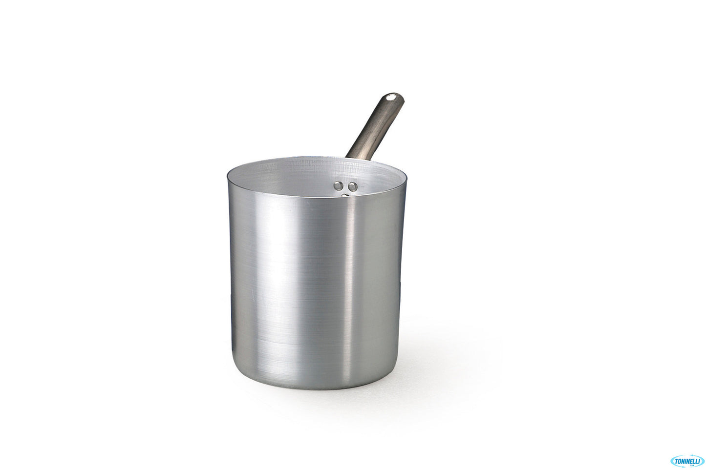 Bagnomaria Alluminio 3 Mm Con Manico Tubolare Inox Cm 14 H 16 Lt 2,2
