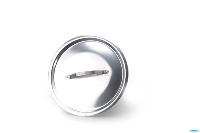 Coperchio Rotondo Pesante Cm 50 Alluminio Con Ponticello Inox