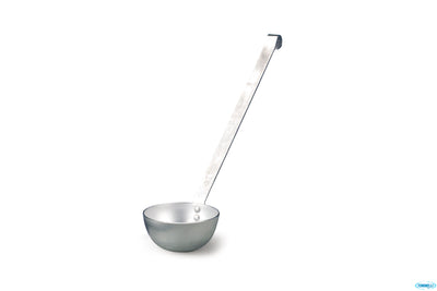 Mestolo Con Manico Rigido In Lega Di Alluminio 2 Pezzi Rivettati Cm.16 Lt 1 Cm 61