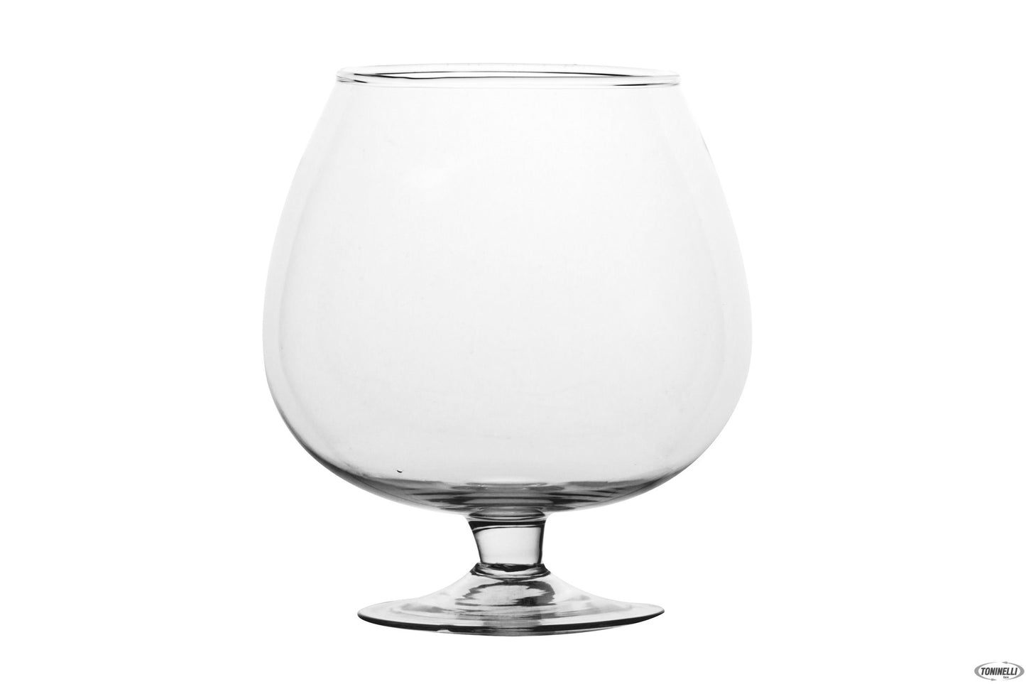 Ale-Coppa Cognac Vetro Mm.190Xh.210 Al-21-09