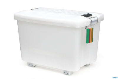 Araven-Contenitore X Alimenti Cm.65X43Xh.45 70Lt. Con Ruote 01870