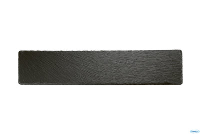 Ardesia Naturale-Piatto Rettangolare Cm.47X10 Con Piedini Antiscivolo 00945