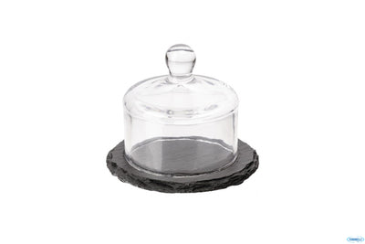 Ardesia Naturale-Piatto.Tondo 10,5 C.Cupola H8 00984