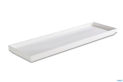 Asia Plus-Vassoio Melamina Bianca Lucida Gn 2.4 Cm 53X16,2 H.3 15454